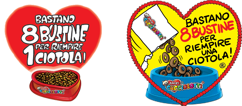 BASTANO 8 BUSTINE PER RIEMPIRE UNA CIOTOLA