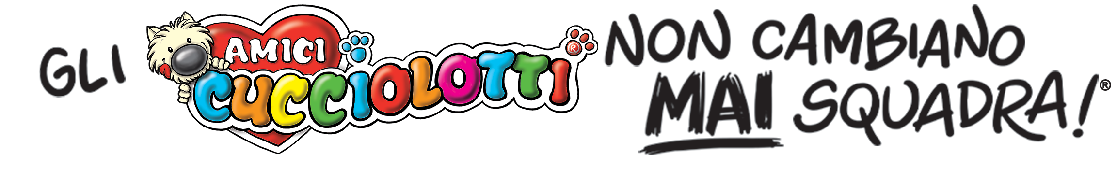 GLI AMICI CUCCIOLOTTI NON CAMBIANO MAI SQUADRA
