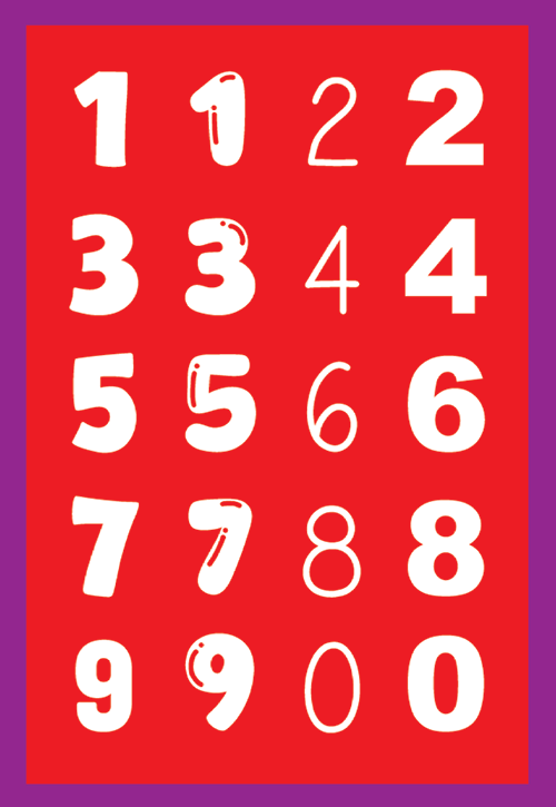 Mini Sticker 2026 - Nr 6